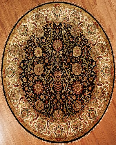 119396 Golden Age <br> Paradise Black/Ivory 8.0 X 8.0